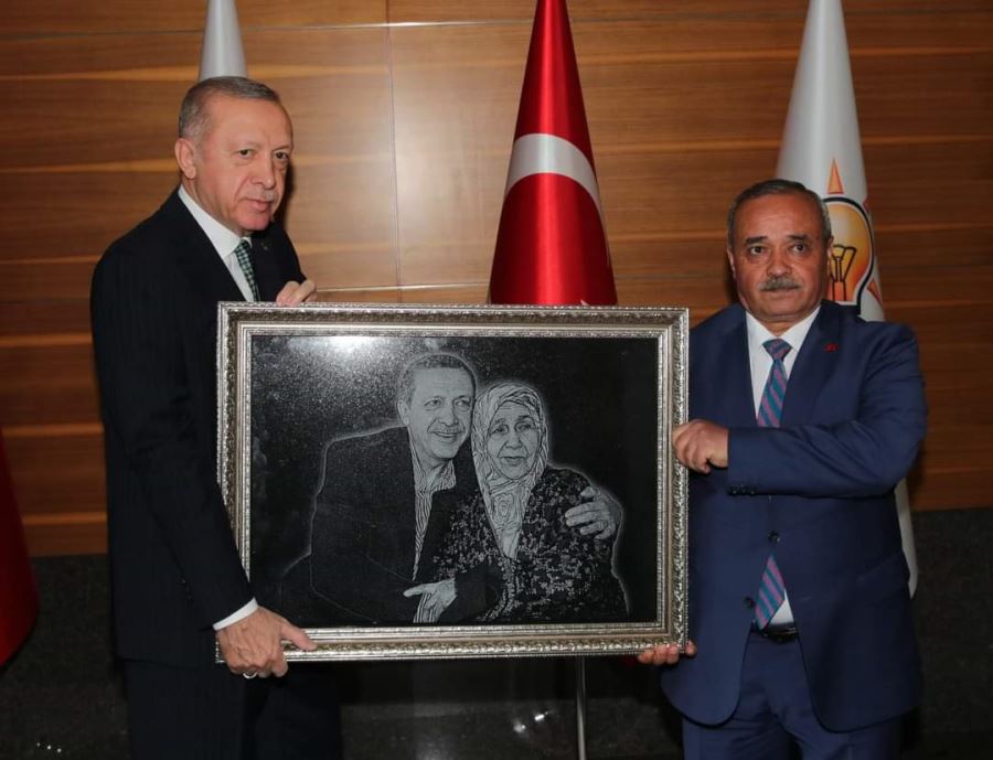 Başkan Şahin, Dünya Lideri Erdoğan ile görüştü