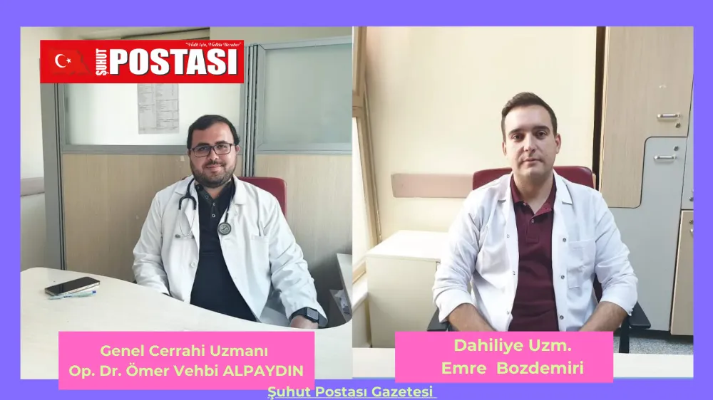 Şuhut Yeni Uzman Doktorlarına Kavuştu