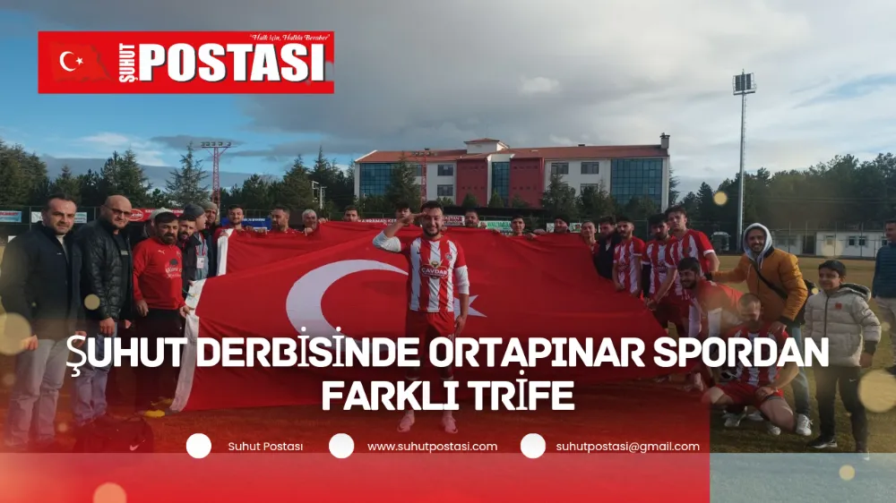 Şuhut Derbisinde Ortapınar Spordan Farklı Tarife 