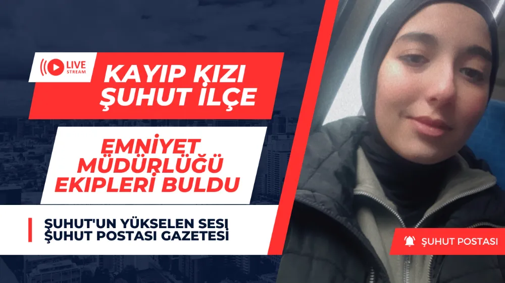 3 Gündür Haber Alınamayan Yağmuru Şuhut İlçe Emniyet Müdürlüğü Ekipleri Buldu 