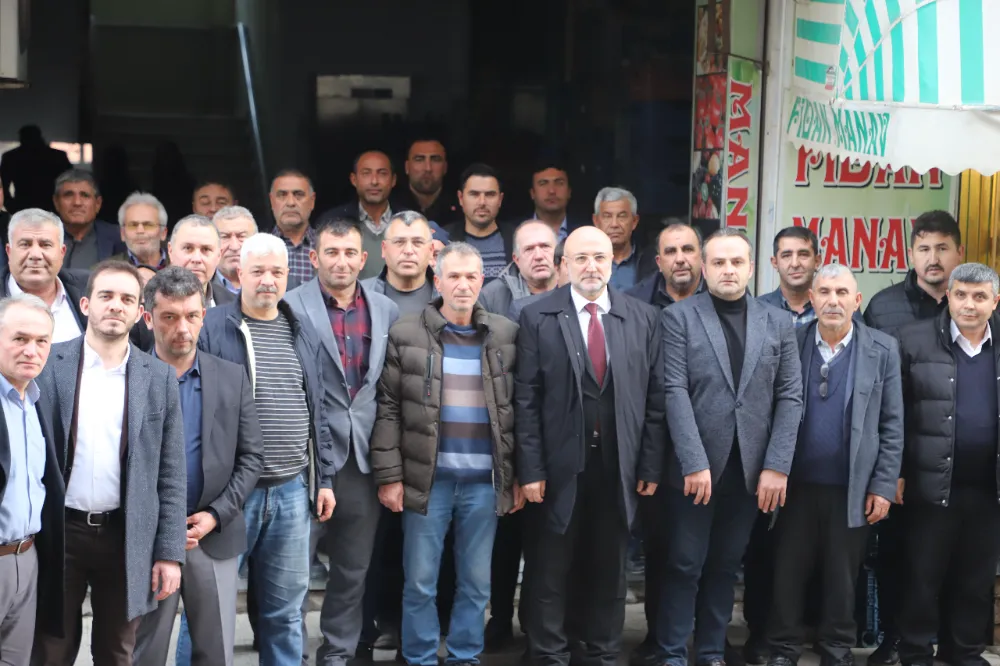 AK Parti Afyon İl Başkanı Turgay Şahinden Şuhut Muhtarlar Derneğine ziyaret